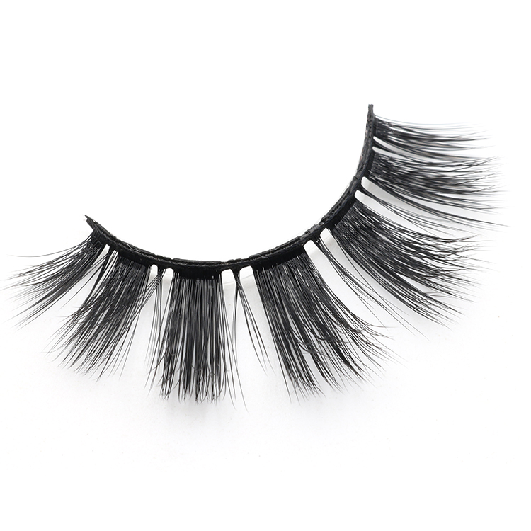 Distributor provice dramatic false eyelash 3D faux mink lashes with private label